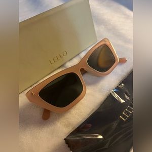 Lello milky pink Cleo sunnies